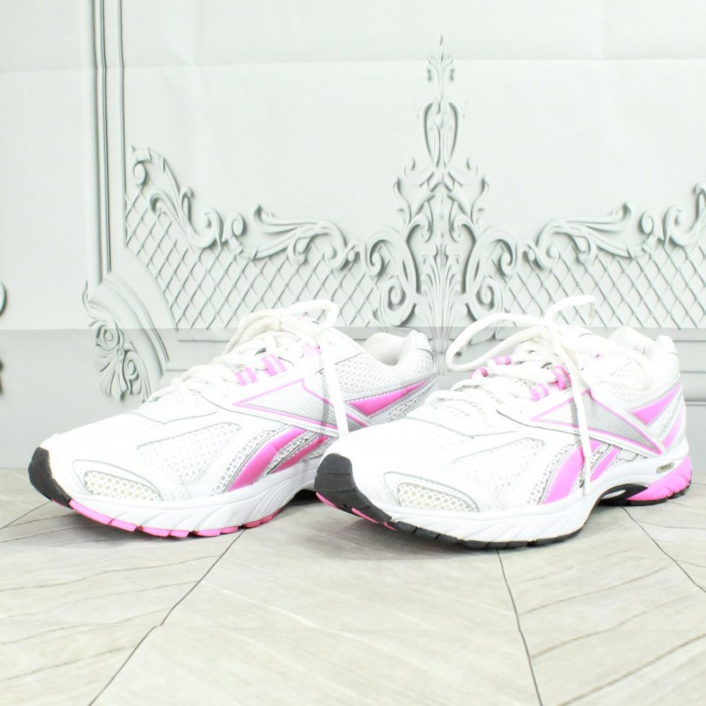 REEBOOK Pheehan Run White Synthetic Running Sneaker Shoes Size US 10 - Picture 2 of 9